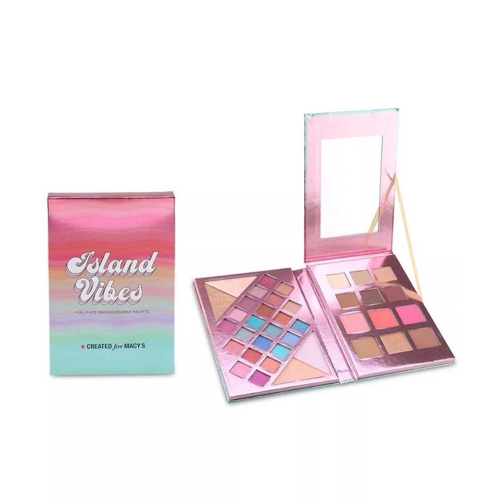 NIB Island Vibes Full-Face Pressed Pigment Palette, Created for Macy's SEALED